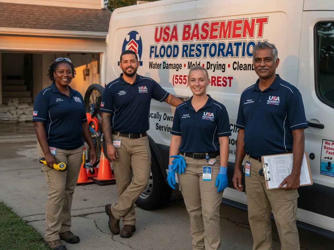 Basement Flood Cleanup company in Binger, OK