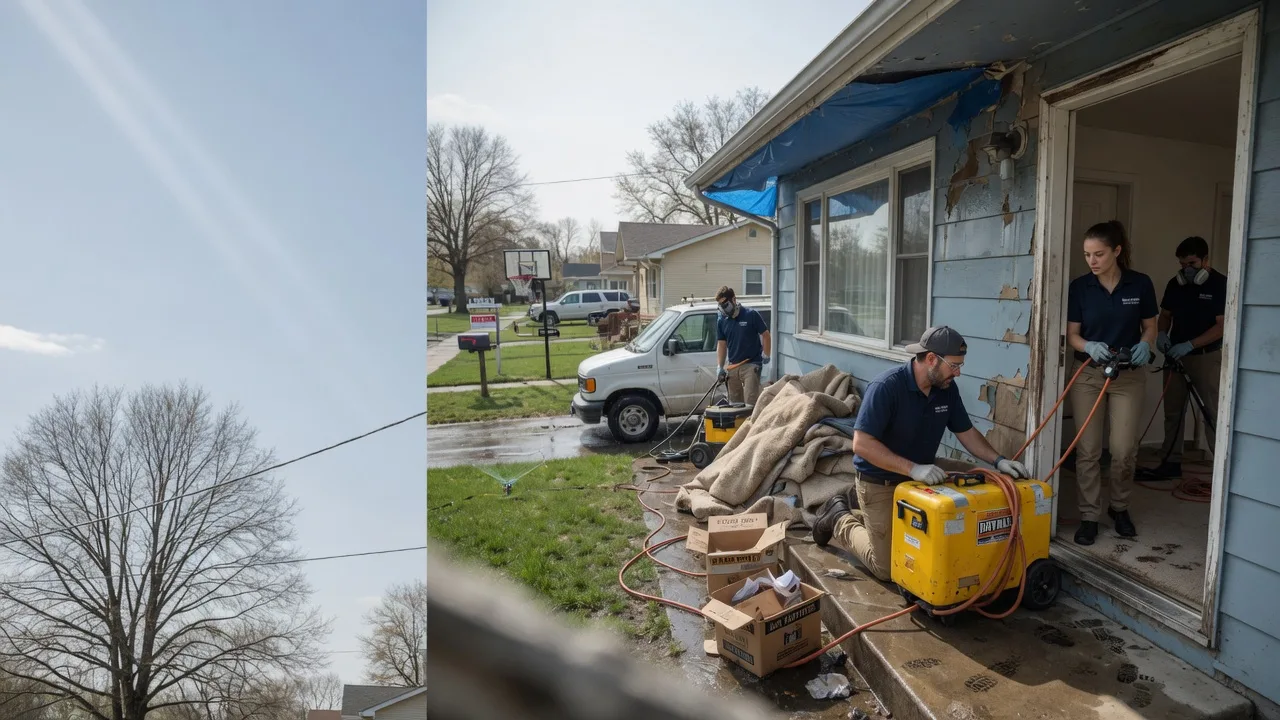 Basement Flood Cleanup in Binger, OK near me